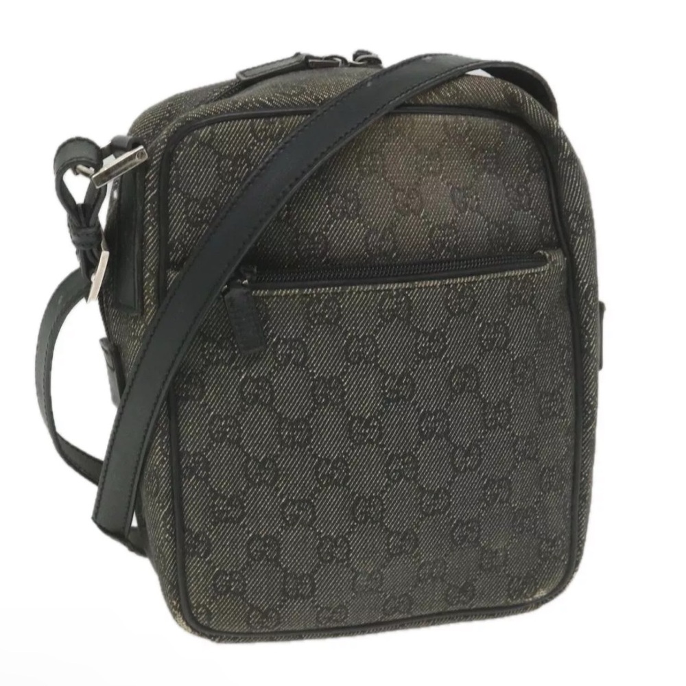 Gucci Black Crossbody Bag Y2K - Picture 2 of 14